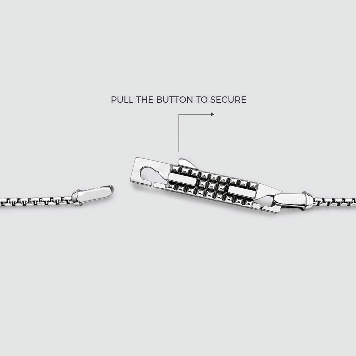 Kamal - Sterling Silver Venetian Box Chain Necklace 2mm