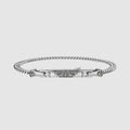 Wasim - Sterling Silver Curb Chain Bracelet 3mm