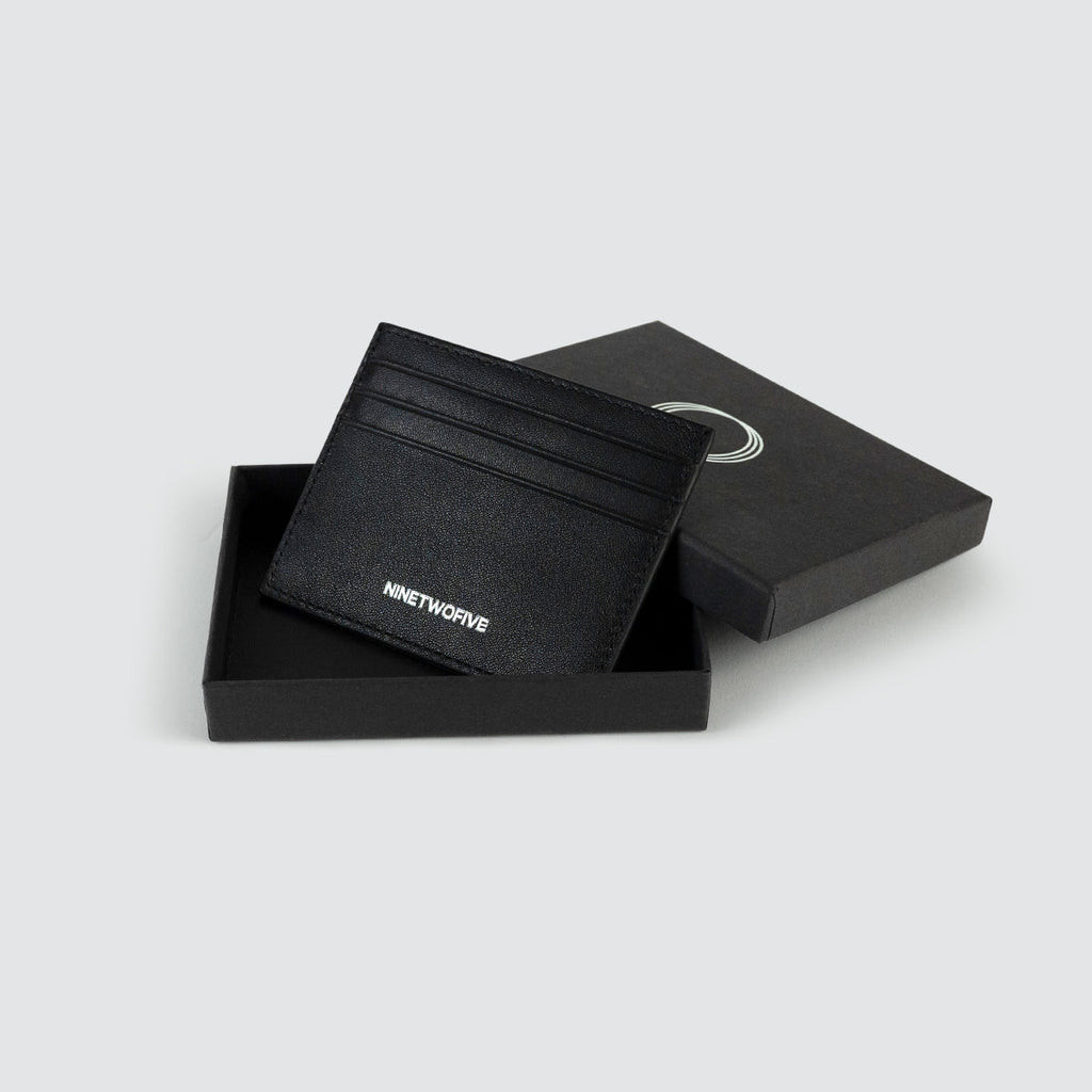 Genuine Black Leather Wallet
