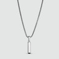 Jalil - Sterling Silver Black Onyx Pendant