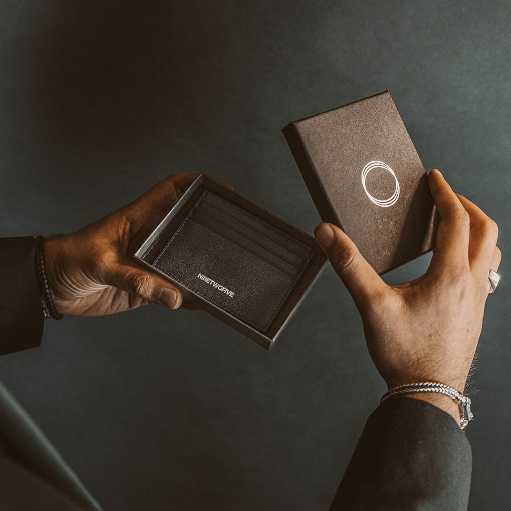 Genuine Black Leather Wallet