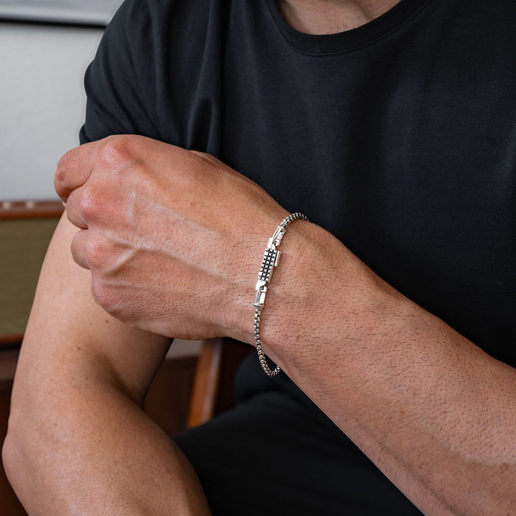 Kamal Box Chain and Bracelet - set