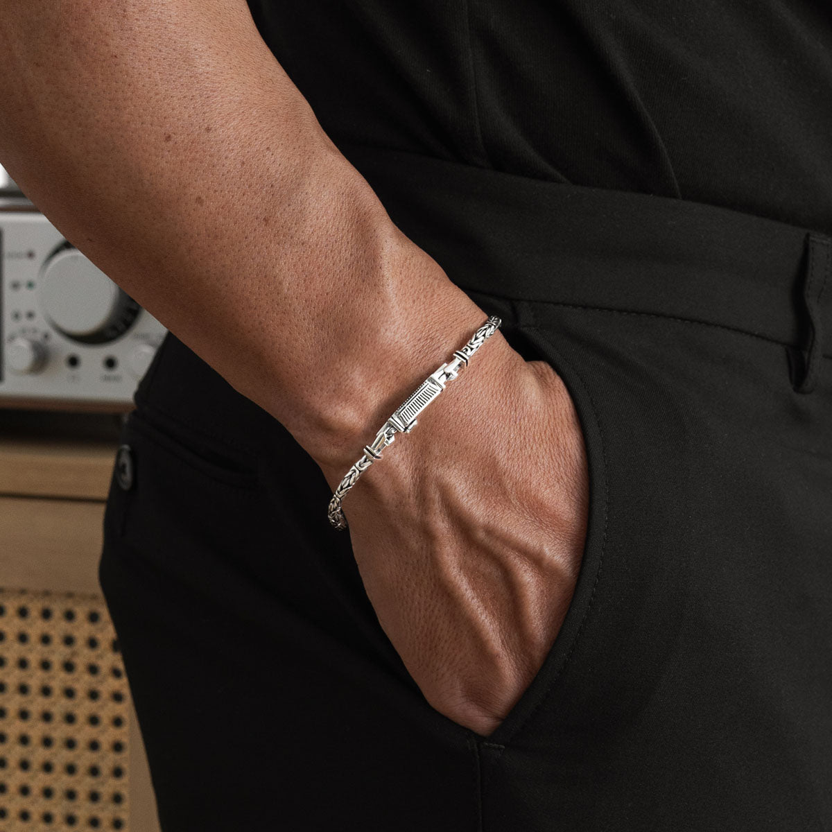 Ramsi Cavetto Chain and Bracelet - set