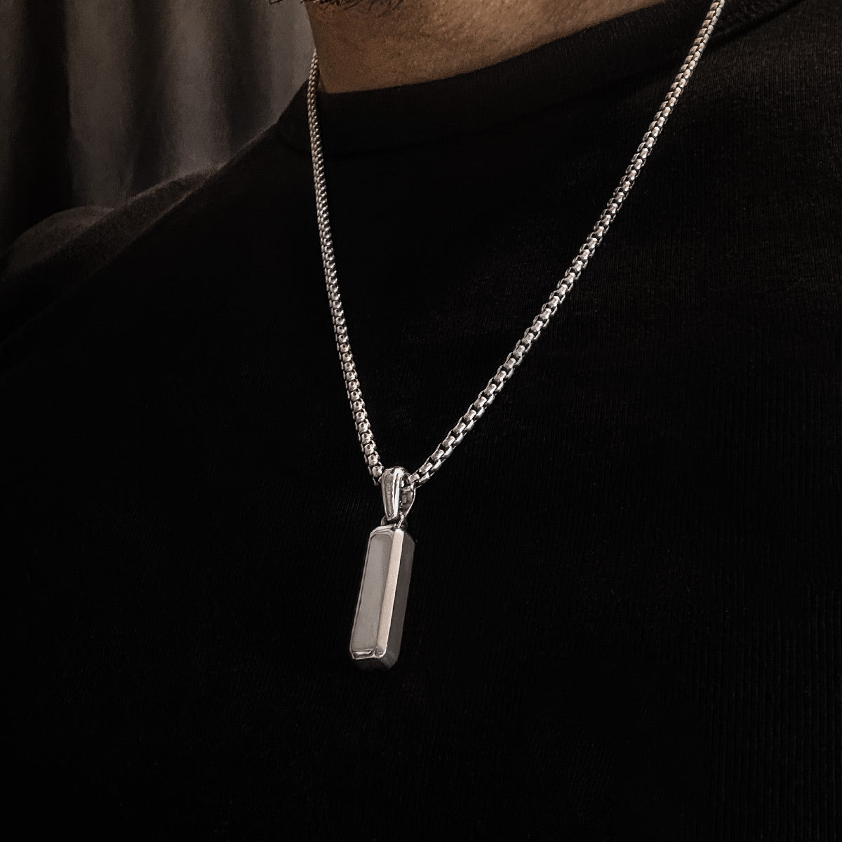 Jamil - Solid Sterling Silver Pendant