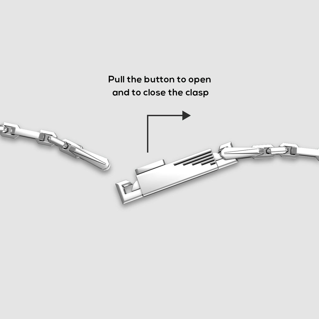 Qaws – Sterling Silver Chain Link 4mm