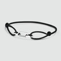 Aarif – Black Rope Chain Link Bracelet