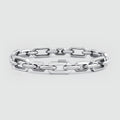 Aqdās - Roman Sterling Silver Chain Link Bracelet 8.5mm